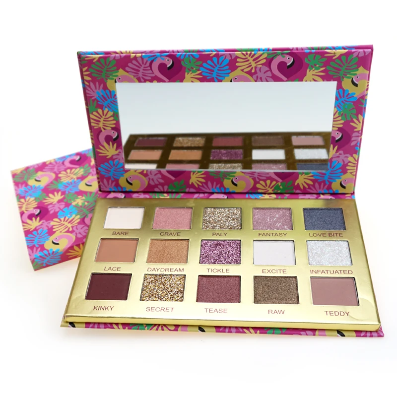 Горячая Распродажа трендовые глаз макияж палитра 15 видов цветов Тени для век Палитра теней для век