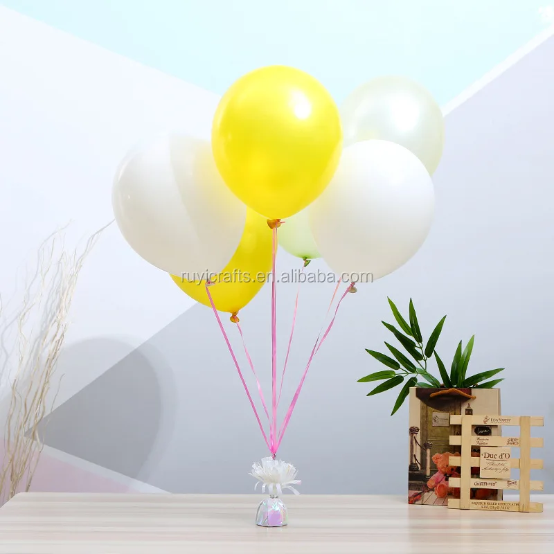 Wedding Party Decoration Candy Colorful Foil Balloon Weight