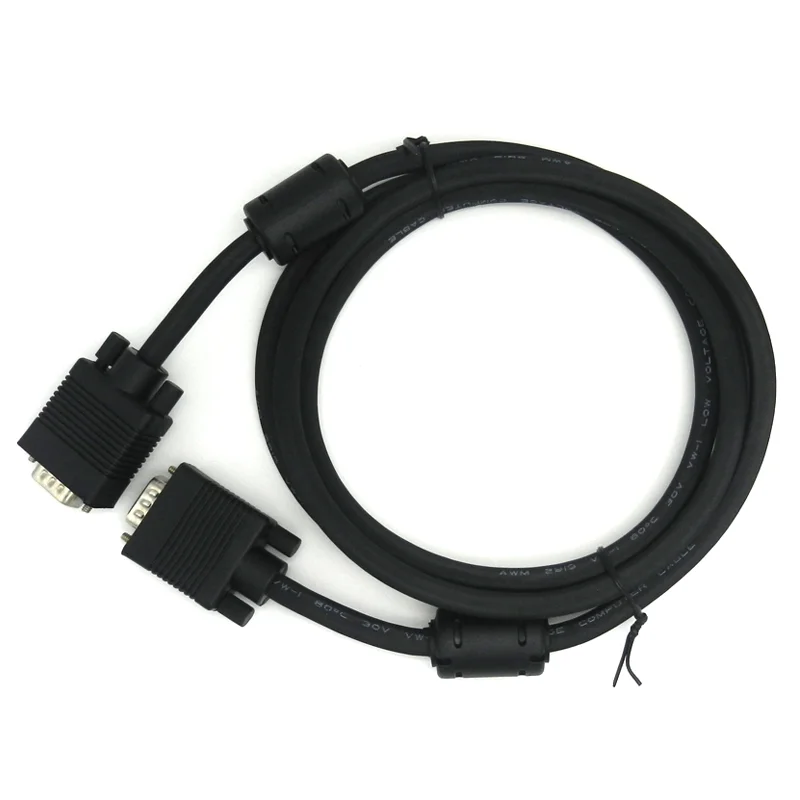 Premium 1080P 3+6 1M 1.5M 2M audio video Male-Male vga cable