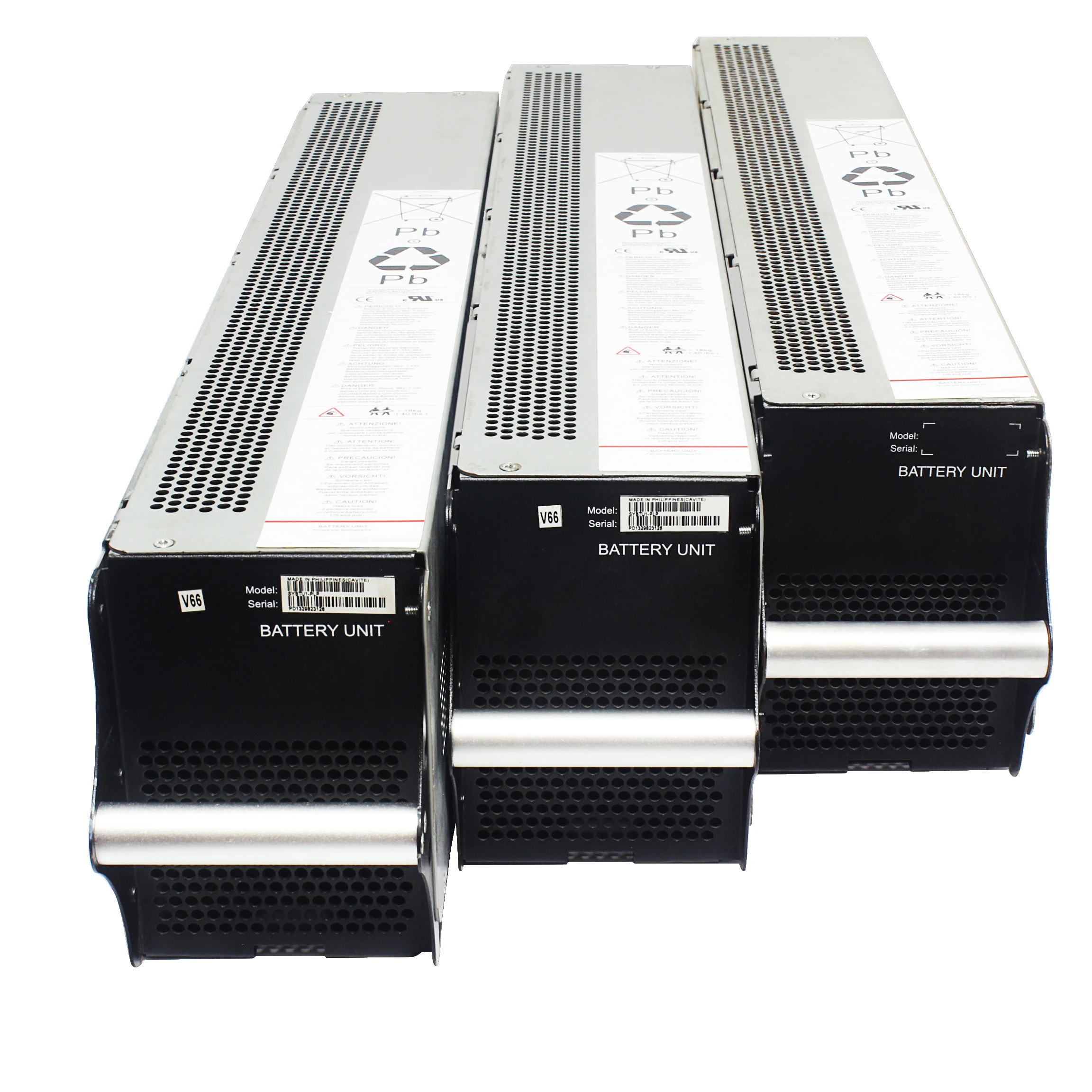 Перезаряжаемый батарейный блок 96 в, модульный блок ИБП для замены, горячий заменяемый батарейный блок