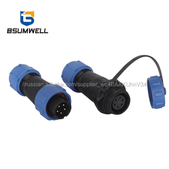 PS17D IP68 Factory Direct Mini Coaxial Connectors Medical Application Waterproof Connector LED Display at Wholesale Price
