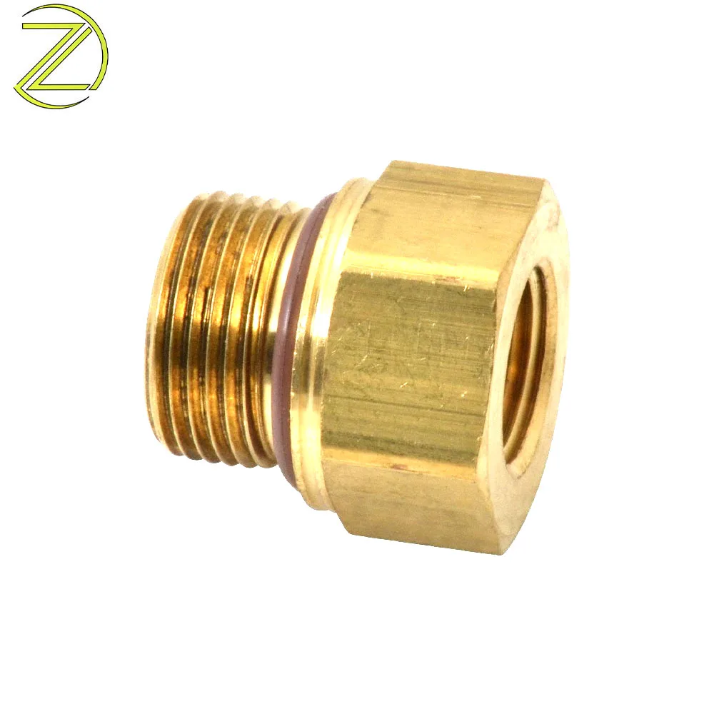 Customized Bspp Fittings Threaded Reducer Coupling Copper Nipple Hose Bullet Aluminum Steel Brass Tank Connector