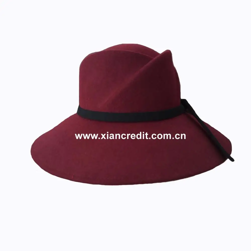 Шерстяные шляпы с широкими полями