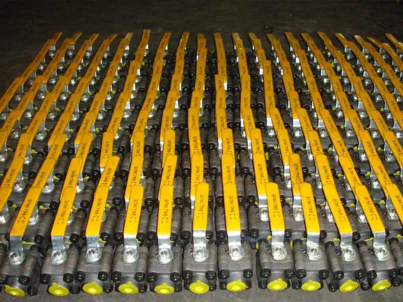 
Forged metal seated floating type ball valve 