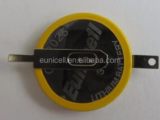 lithium battery LIR1254 LIR1654 LIR2477 LIR2032 LIR1220 LIR2430 with solder tabs