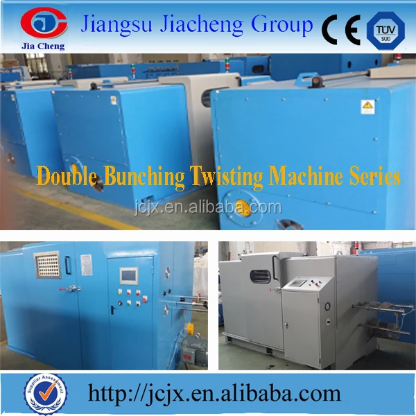 JIACHENG JCJX-650P Microphone Cable Wire Making Equipment Twist Bunching Machine or Stranding Machine
