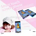 Russian English multifunctional toy mobile phone educational learning electronic toys with Projection smart touch screen phone