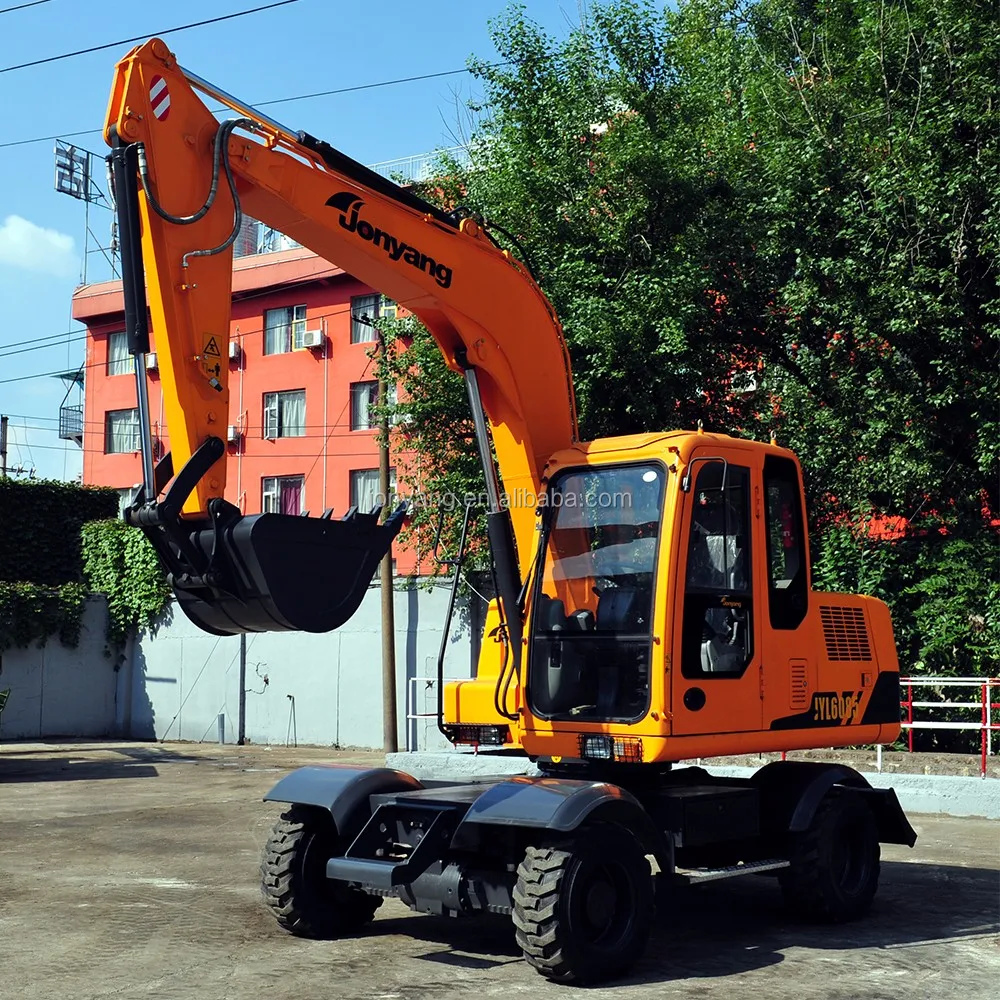 Jonyang 8 tons digging machine JYL6085 mini excavator for sale