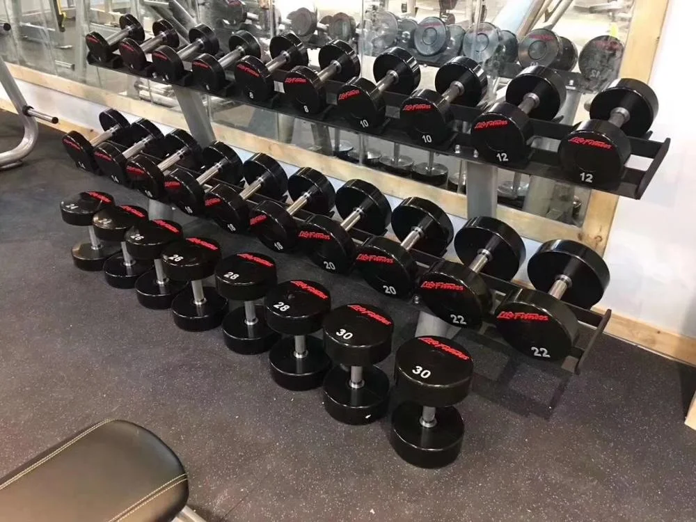 Brightway Fitness Functional Training Weightlifting Rubber Dumbbell