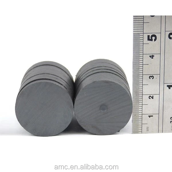 dotted ferrite disc magnet
