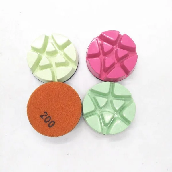 3inch Concrete floor polishing poure resin bond pads