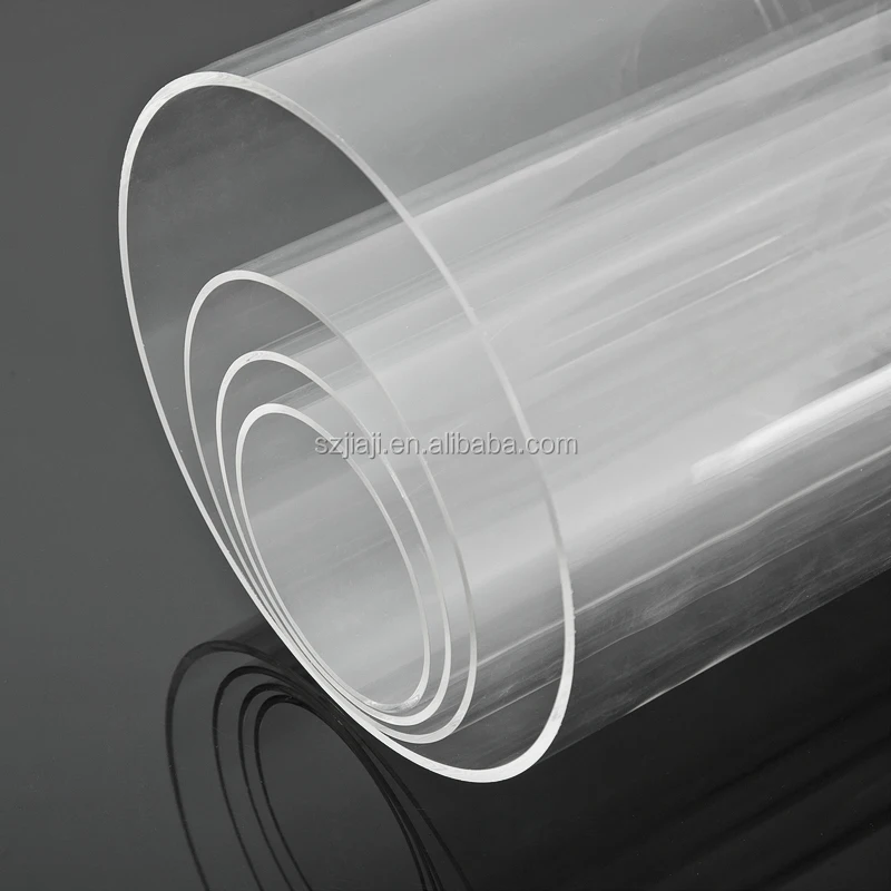 Hot Sale Large Diameter Transparent Pipe Cylinders Clear Acrylic Plastic Pmma