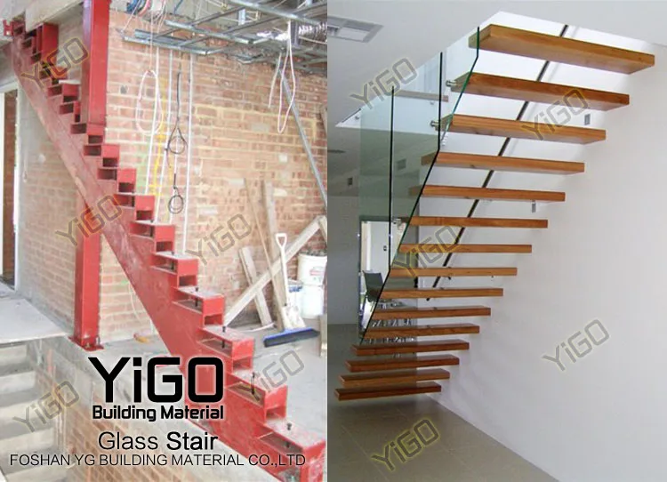 
prefabricated floating stairs,floating staircase prices 