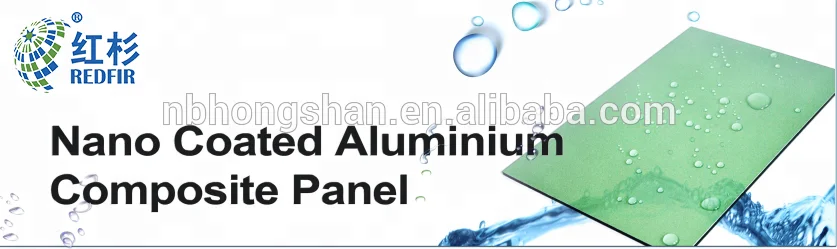 anti-grafiti nano alucobond aluminum composite wall decorative panels