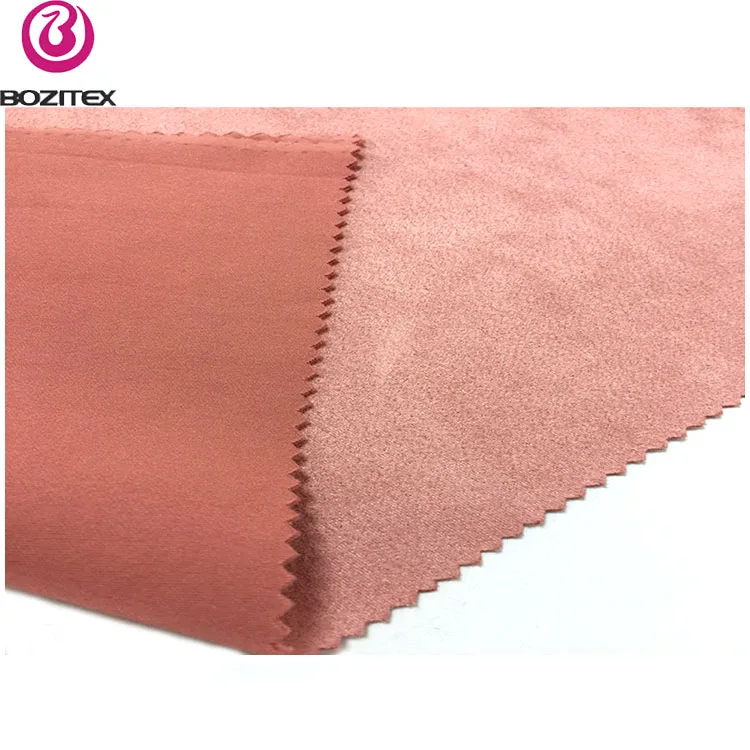 Upholstery Soft Stretch Suede Fabric Scuba Suede Fabric