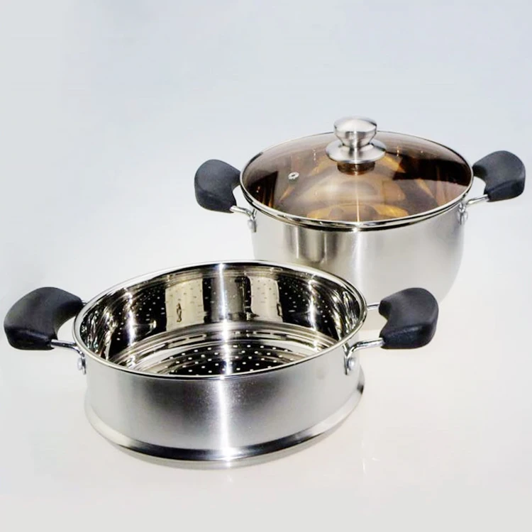 
Stainless Steel Oyster Food Steamer Pot and Crab Cooking Pots for Home Kitchen Use, Food Warmer Stew Pot 