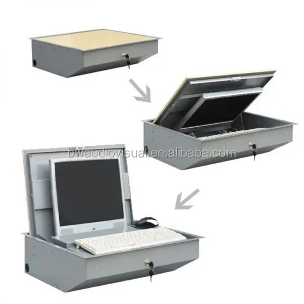 Скрытый ЖК-монитор BW с подъемным устройством