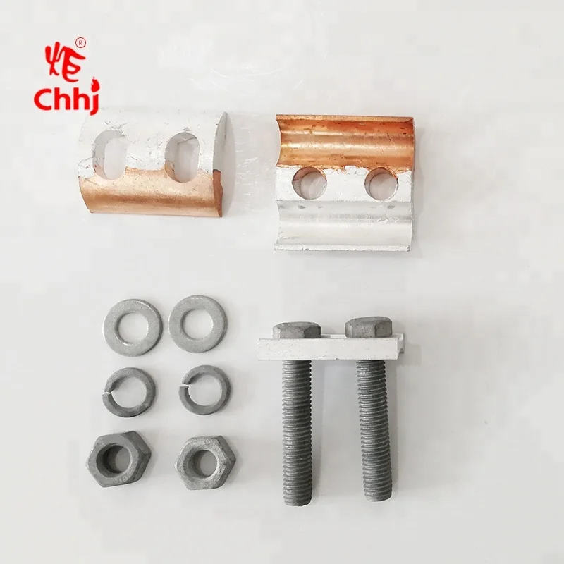 Copper-Aluminum Parallel Groove Clamp For Wire Connection