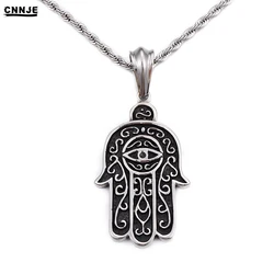 Guangzhou Wholesale Jewelry Accessories Fatima Hand of God Pendant Necklace For Men