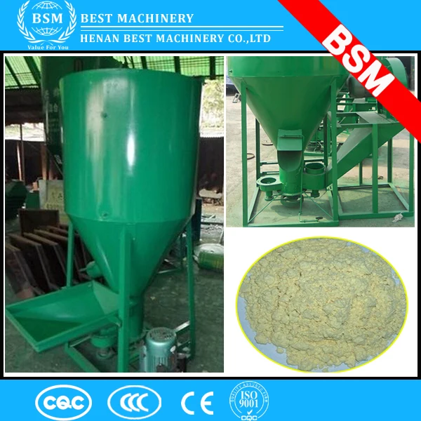 Pig/ sheep/ chicken/ cow/poultry feed mill plant/ Poultry Feed grinder and Mixer/ Feed crushing Machine