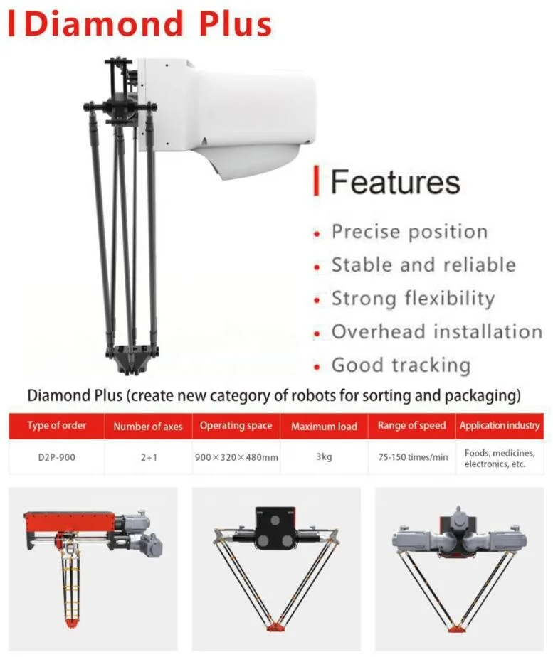 
Fastest industrial delta robot spider robot 