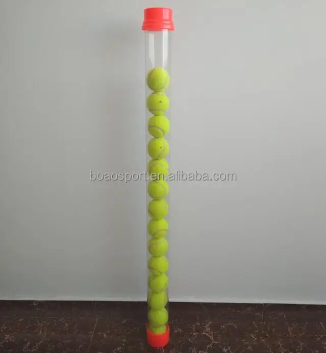 Portable tennis ball tube picker with 16 tennis ball The Practice Stick Ball Retriever