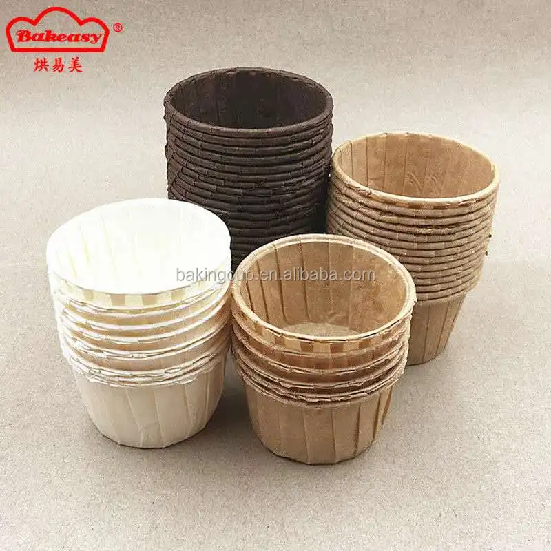 Бумажные Формочки для выпечки торта 100 упаковок Для Маффинов подкладки капкейков формочки 2 5 дюйма