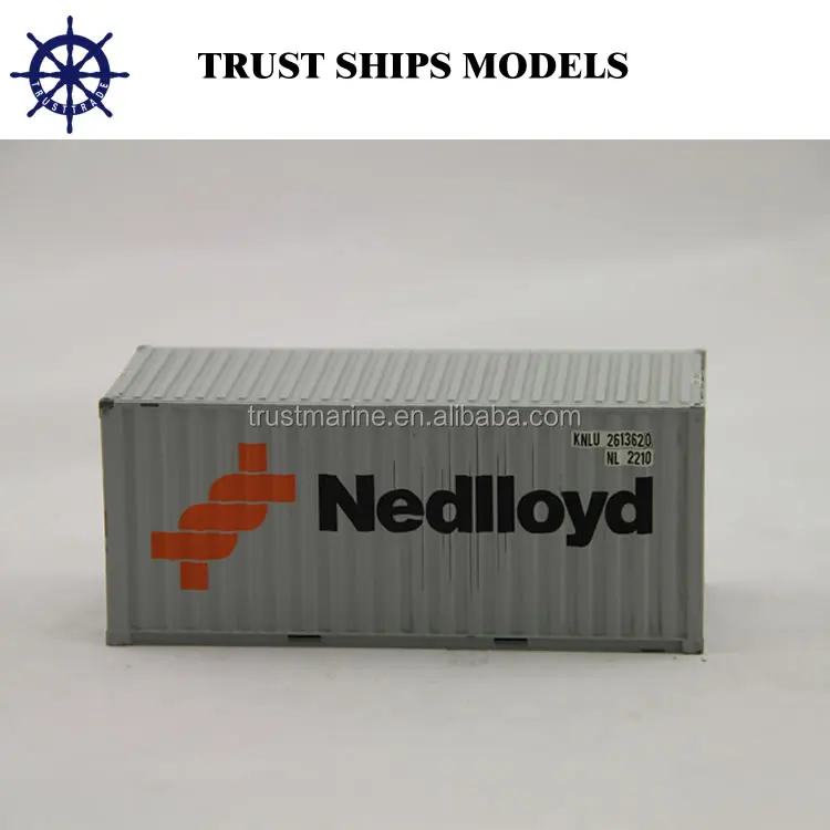 Handmade Miniature Container Scale Model