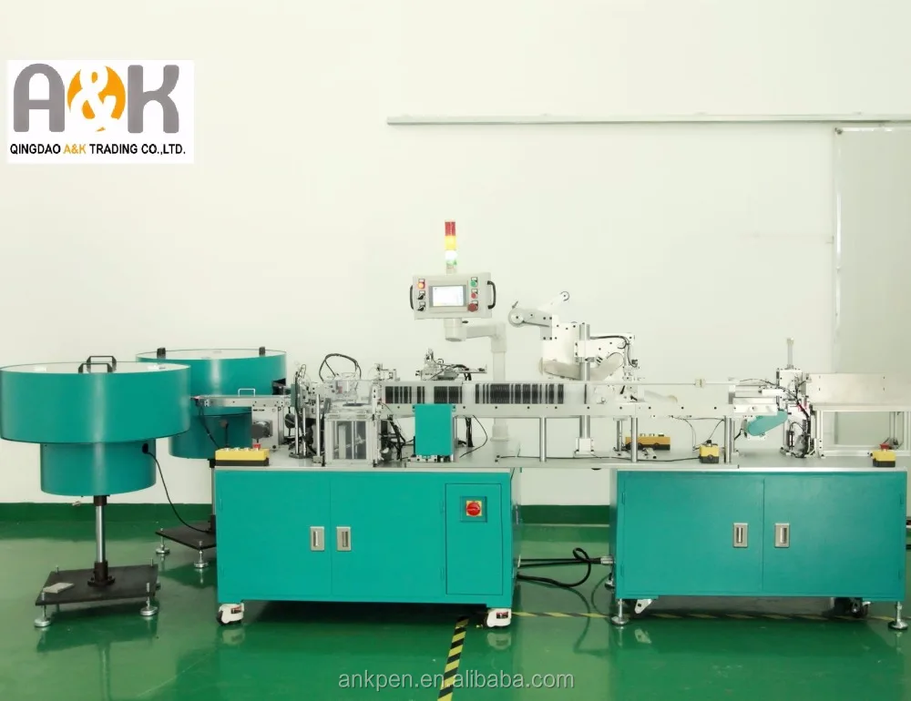 
A&K Fountain Pen Ink Cartridge Box Packing Machine(plastic box)turntable 