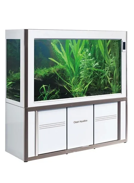 6 feet to 10 feet Length Fish Tank Height 3 feet with sump filter cabinet LED light Cleair Aquatics Ultra Clear Glass Aquarium