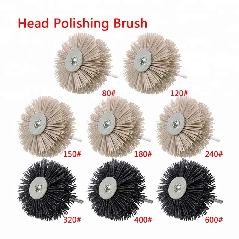 Abrasive Flower Head Wood Furniture Polishing Grinding Brush