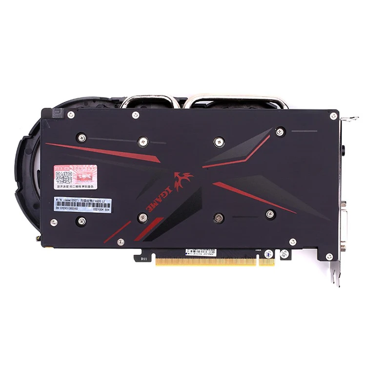 COLORFUL NVIDIA GTX1050Ti 4G GDDR5 Desktop Computer Game Graphics Card with 7000MHz 128bit
