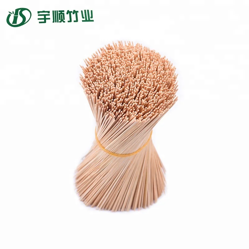 
1.3 mm x 9 inch High Quality Round Raw Bamboo Incense Sticks With Best Price 