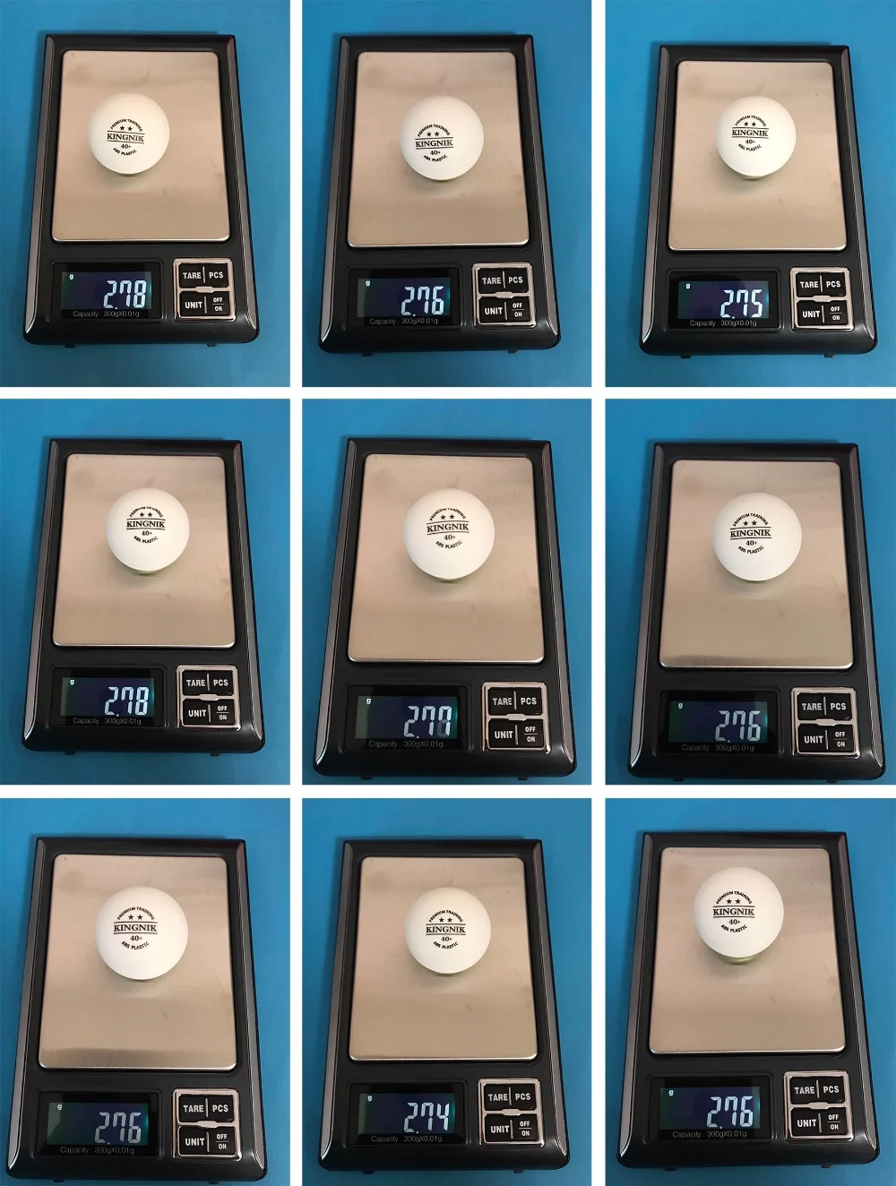 
KINGNIK 2 star premium training table tennis ball(quality ping pong ball) 