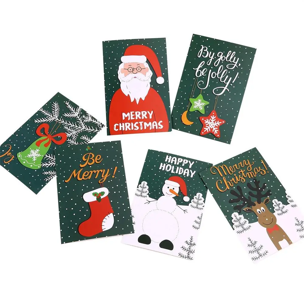 Custom Thank You Promotion Happy Birthday Paper Gift Christmas Handmade Greeting Card