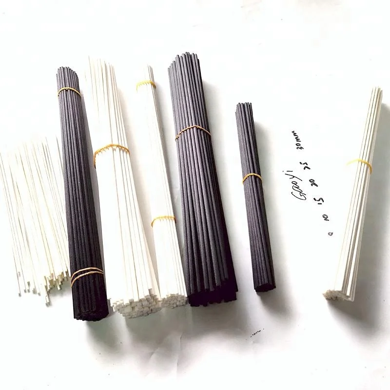 black and white fiber sticks diffuser reed sticks diffusion fragrance sticks