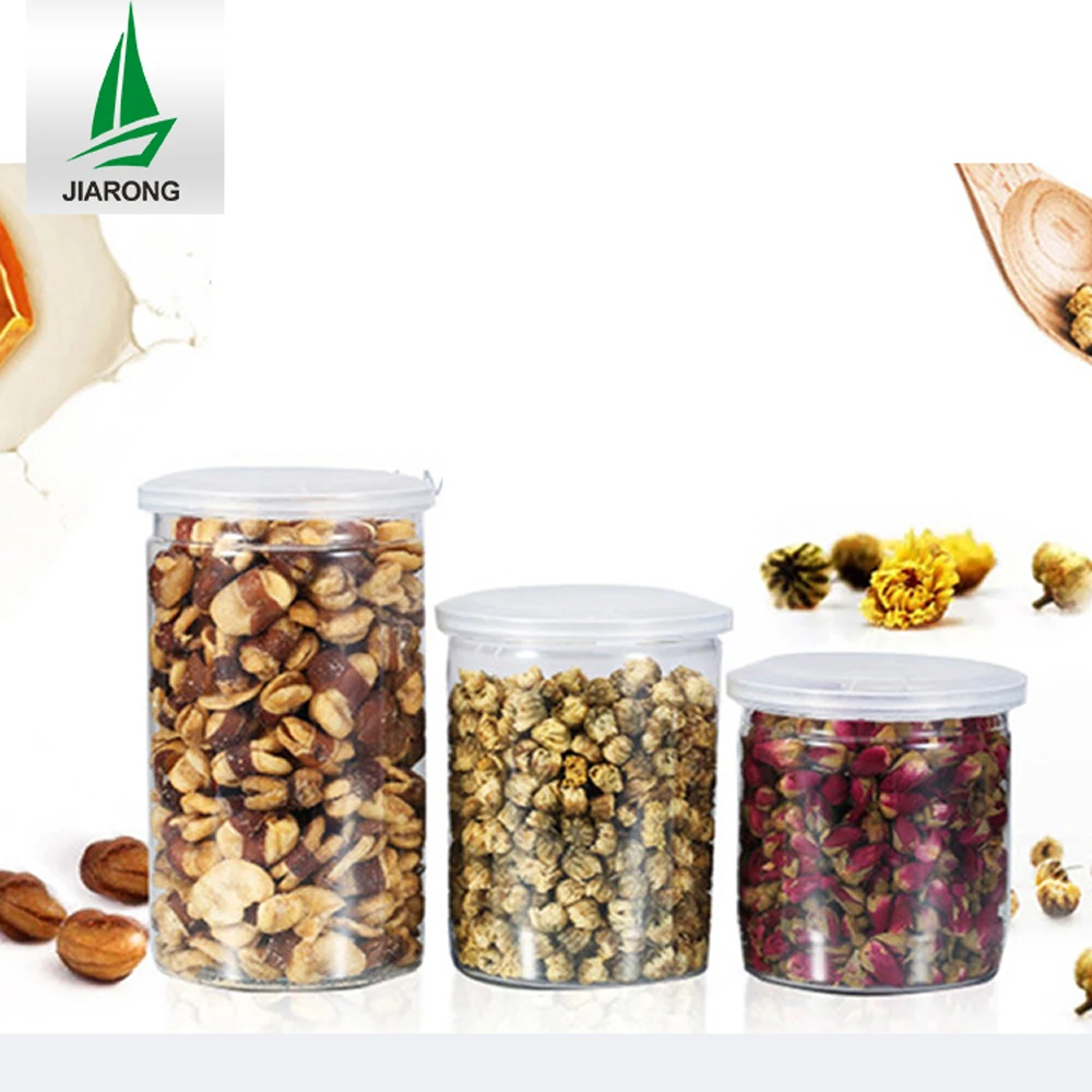 Оптовая продажа с завода, банка для орехов кешью, пищевая упаковка, банка для домашних животных, пластиковый контейнер для конфет, герметизация, предварительная подача, несколько орехов и конфет
