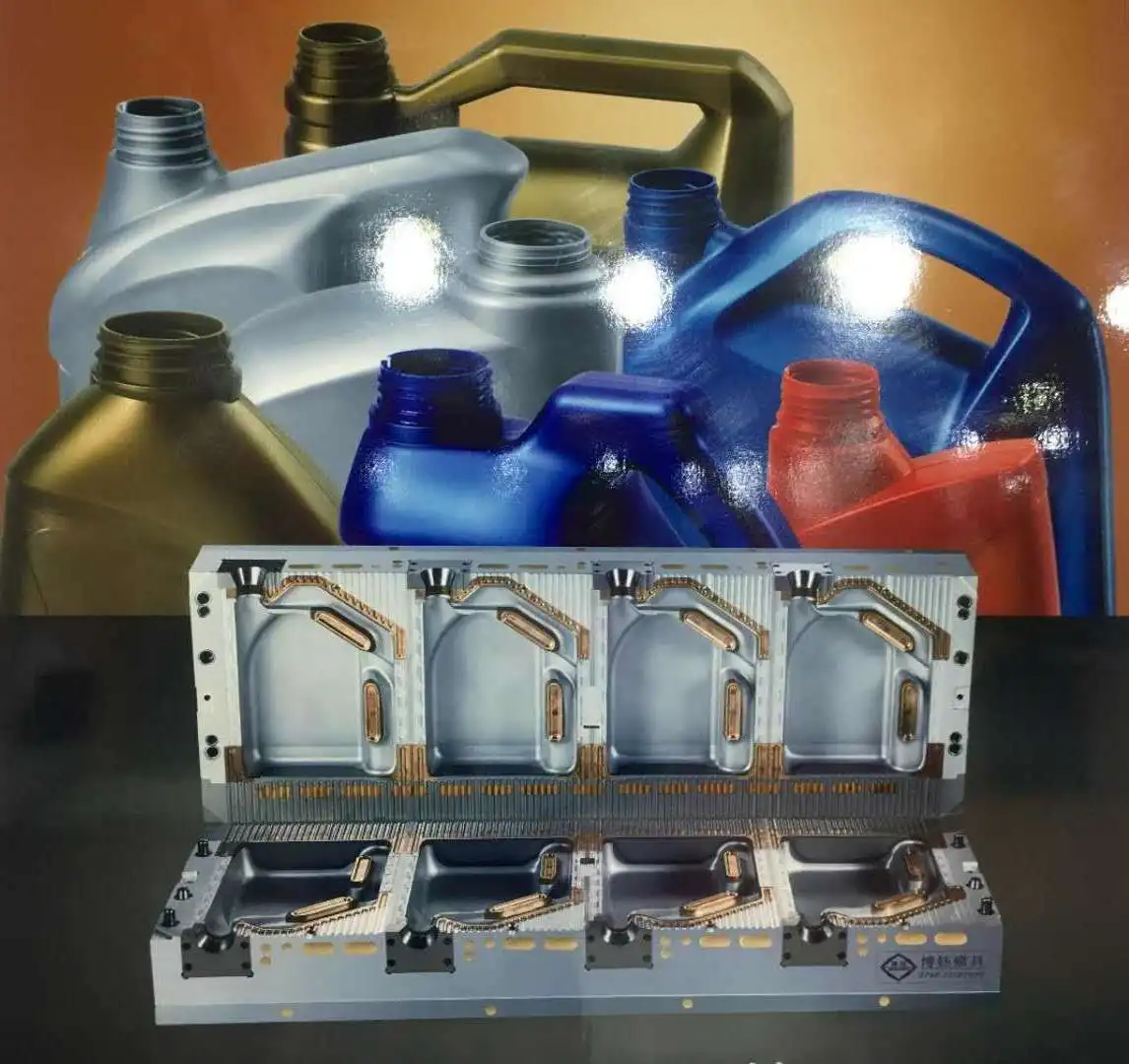 Fast delivery full automatic 5 litre HDPE plastic cartoon bottle  jerry can extrusion blowing machine