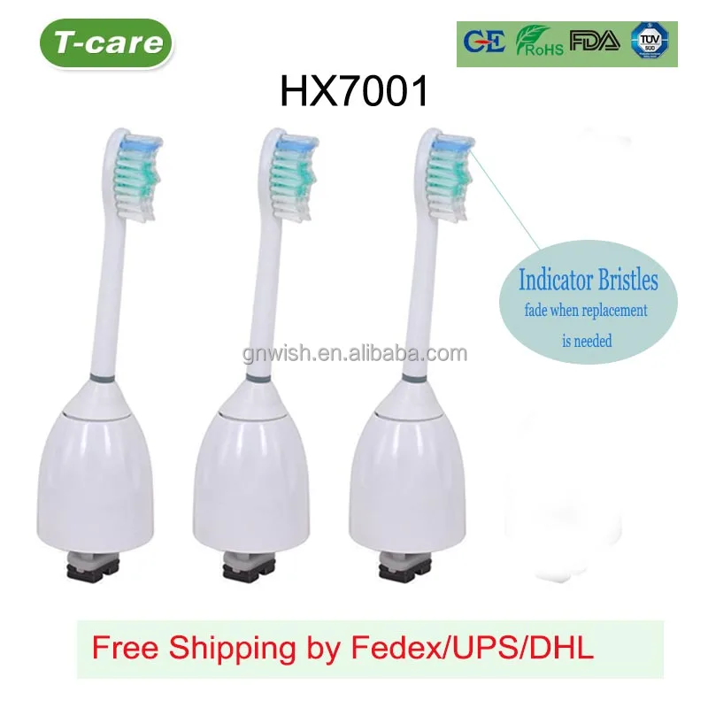 Manufacture price HX7001 HX7022 HX7004 replacement electric toothbrush head for philps soncare