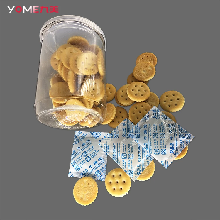 Yome OEM silica gel 5g wholesale price food grade white moisture absorber balls