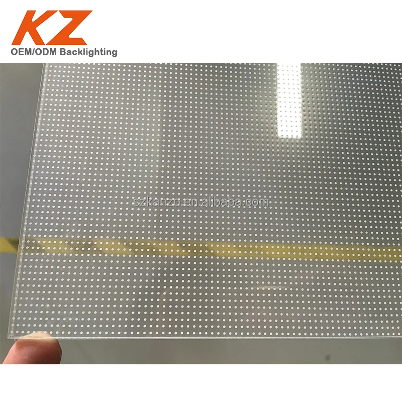 laser cut dotting light guide plate LGP