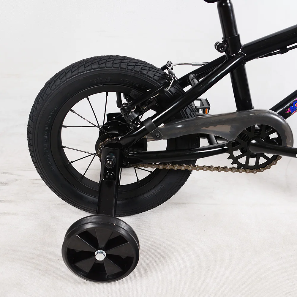 Most popular 12 inch steel frame children small bmx bike with training wheels