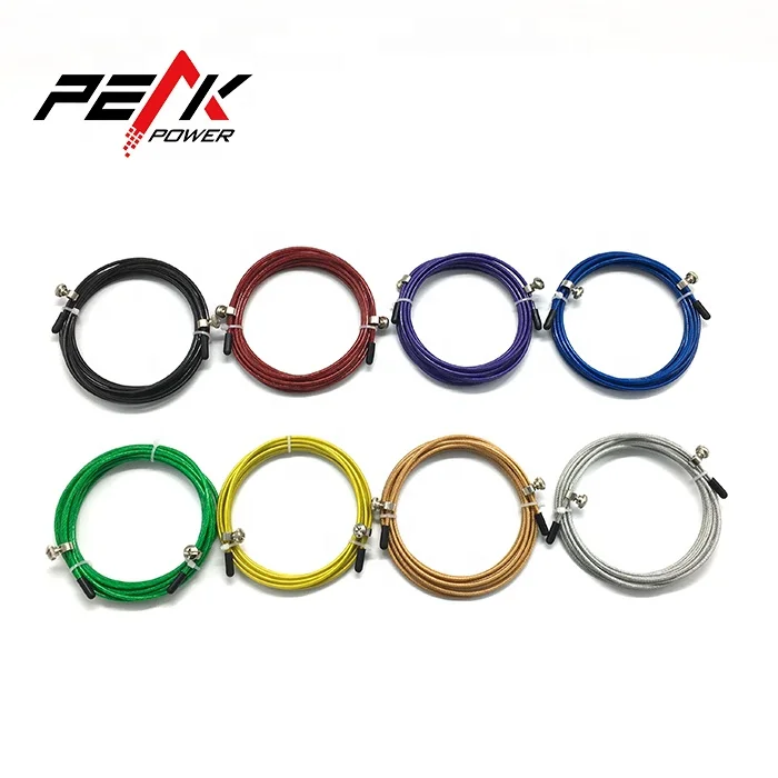 Custom Logo High  Quality Adjustable Aluminum Handle Skipping Cross Rope