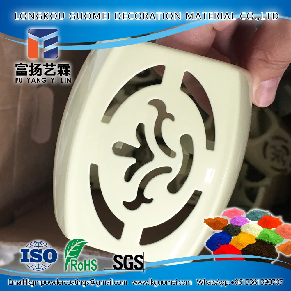 Manufacturer Ral 1003 Signal Yellow Glossy High Degree Electrostatic Powder Coating for furniture