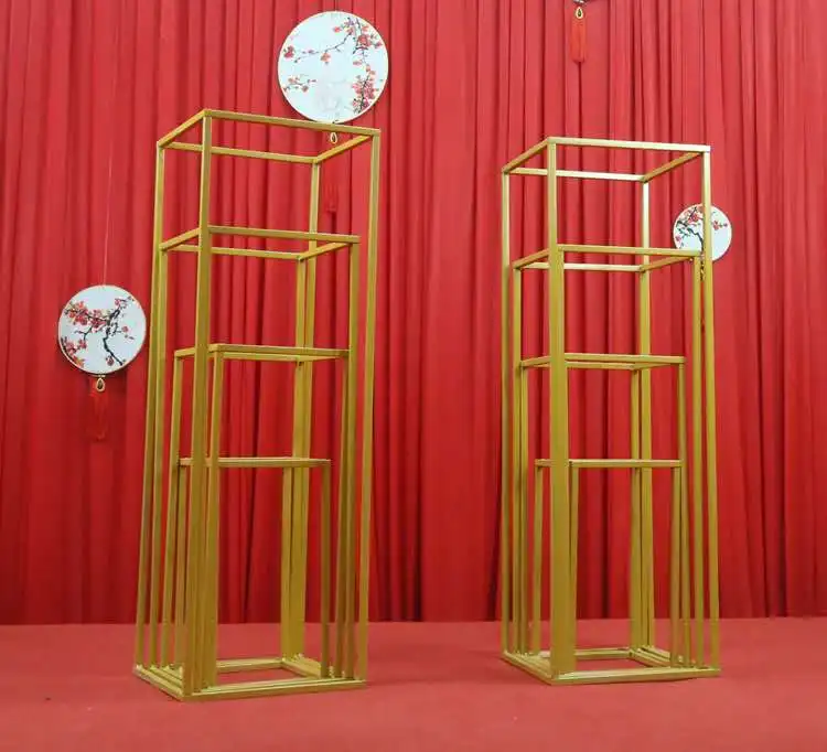 Металлические центральные части стола, Свадебный дорожный декор для свадебной вечеринки, распродажа