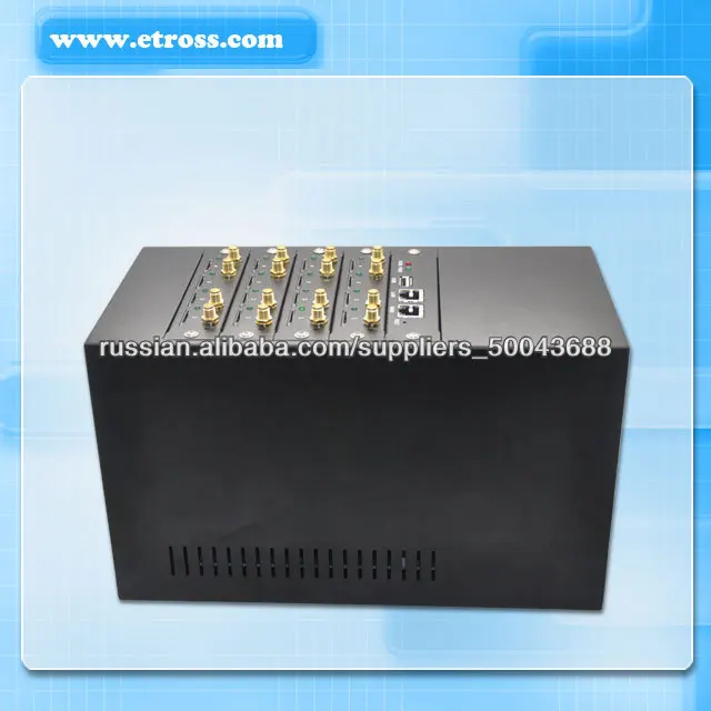 Lastest Дизайн GSM шлюз ETS-16G 16 портов GSM VoIP шлюз / GoIP Высокая ASR Высокая ACD