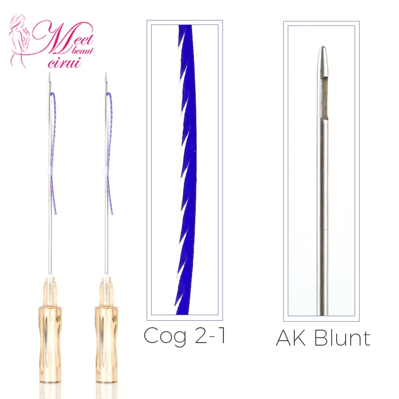 absorbable suture pds pdo medical thread with needle