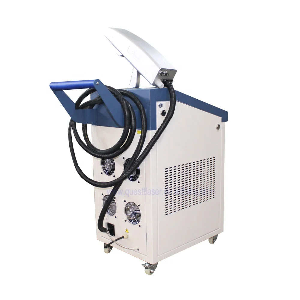 CE approved industrial mini metal surface cleaning machine laser for rust removal