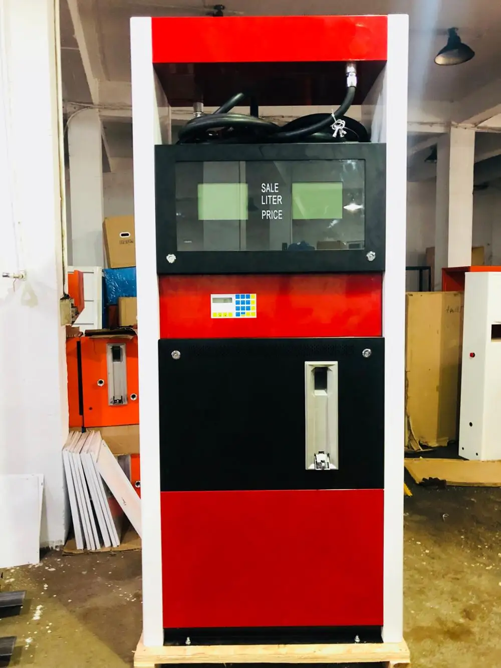 double nozzle single nozzle fuel dispenser for gasoline station