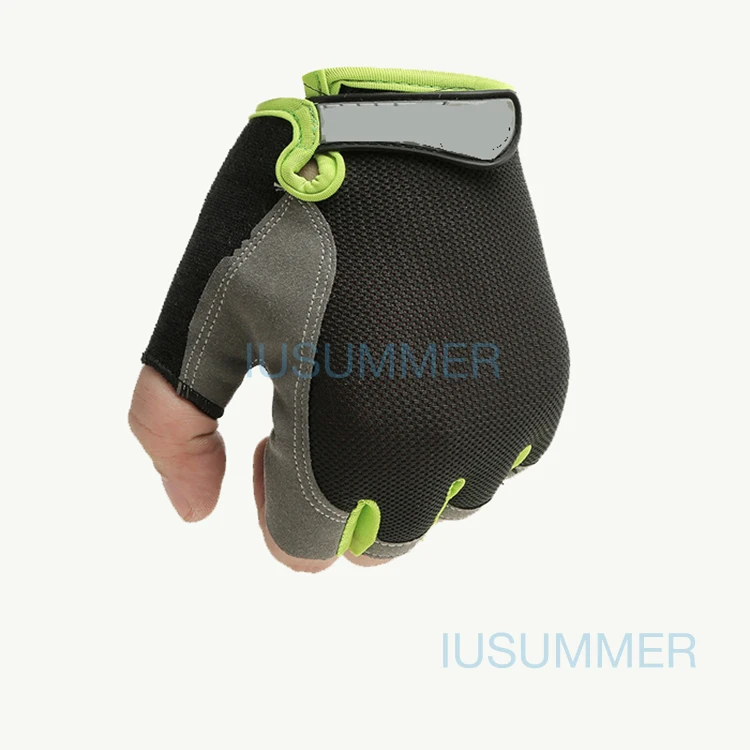 
Durable Gym Fitness Protective Hand Black Wholesale Gloves 